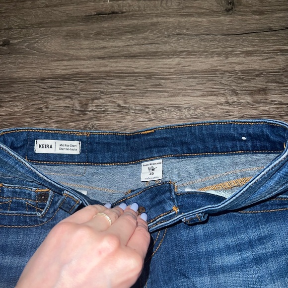 True Religion Jean Shorts - Picture 3 of 4